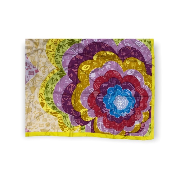 Expo 2014 Colourful Square Silk Scarf - Picture 13 of 17